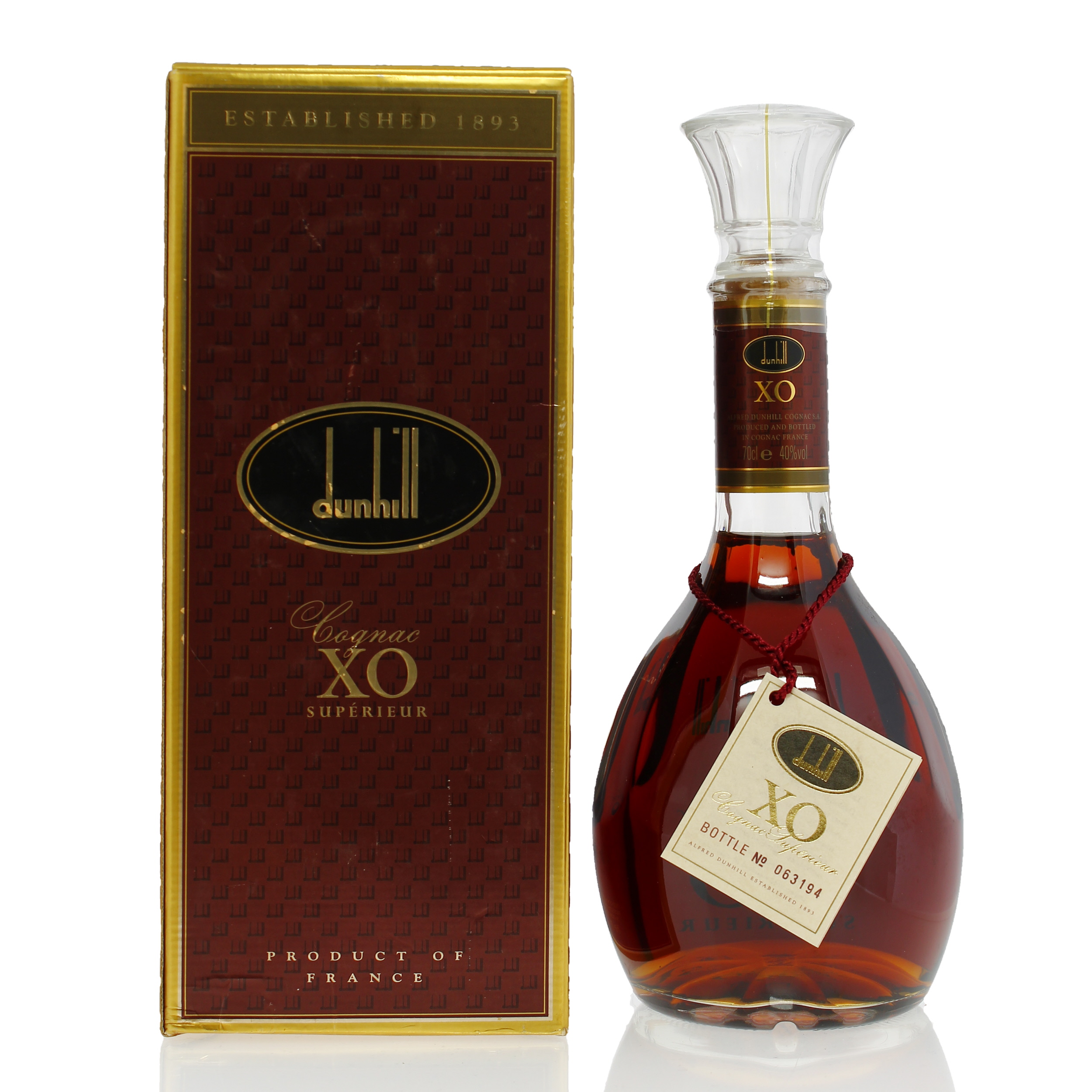 ウイスキー dunhill Cognac XO Superior 700ml 40 Dunhill XO