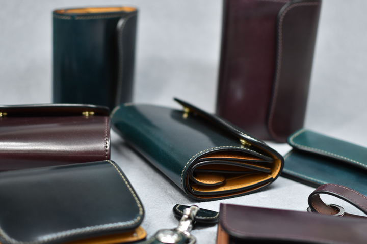 特別生産品・シェルコードバン×フルグレインブライドルシリーズ