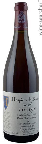2016 Hospices de Beaune Corton Cuvee Charlotte Dumay Grand Cru
