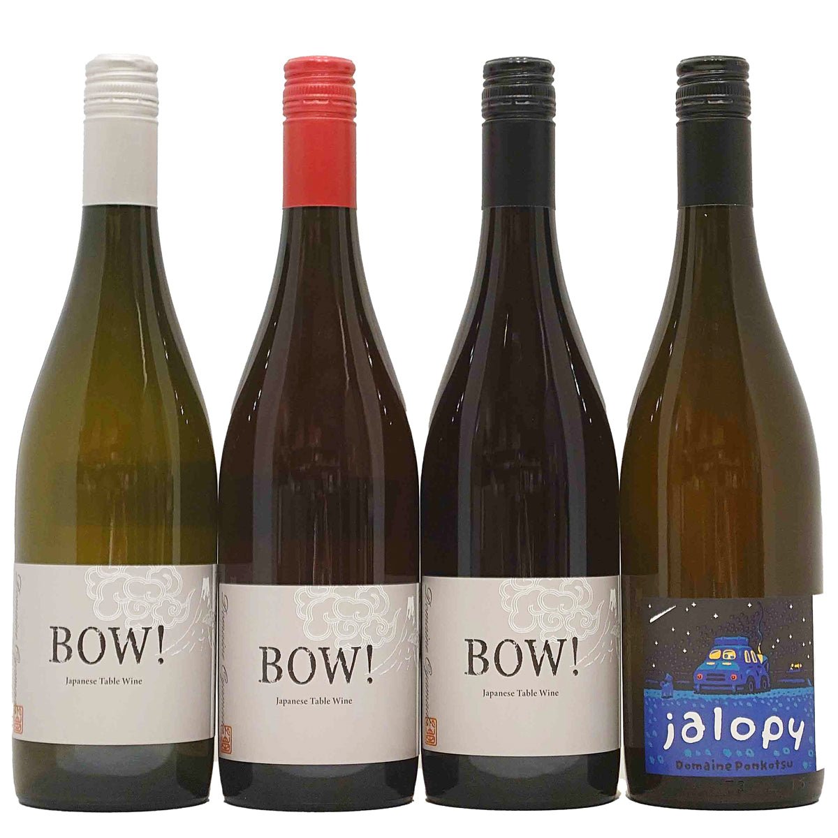 ドメーヌ・オヤマダ BOW! 白・ロゼ・赤 2024+ドメーヌ・ポンコツ