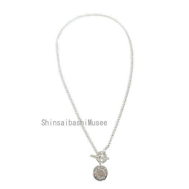 新品 》エルメス アミュレット エルメス エクスリブリス ペンダント