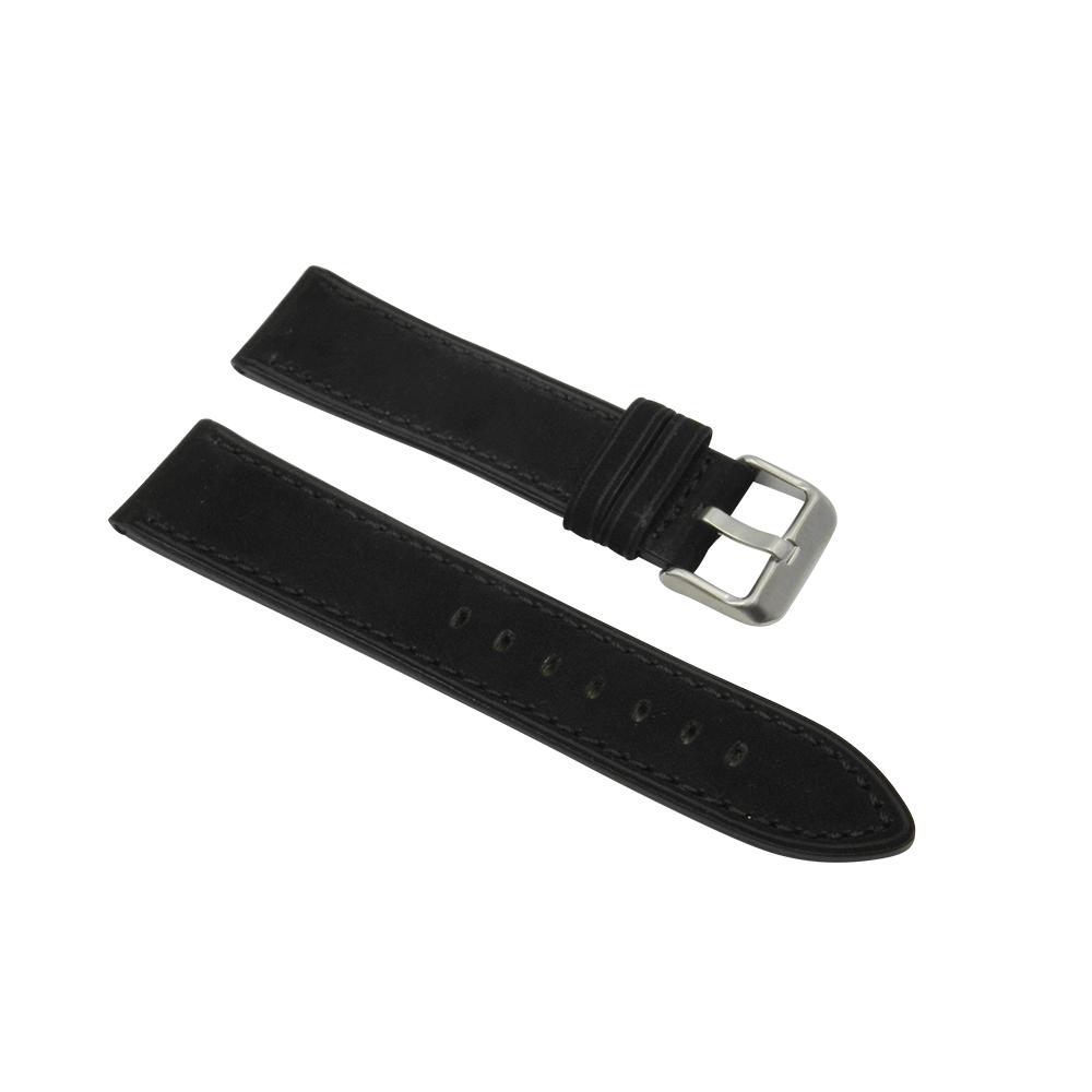 Dakota Black Soft Leather Strap | Total Watch Repair - DTTO-104BLKS