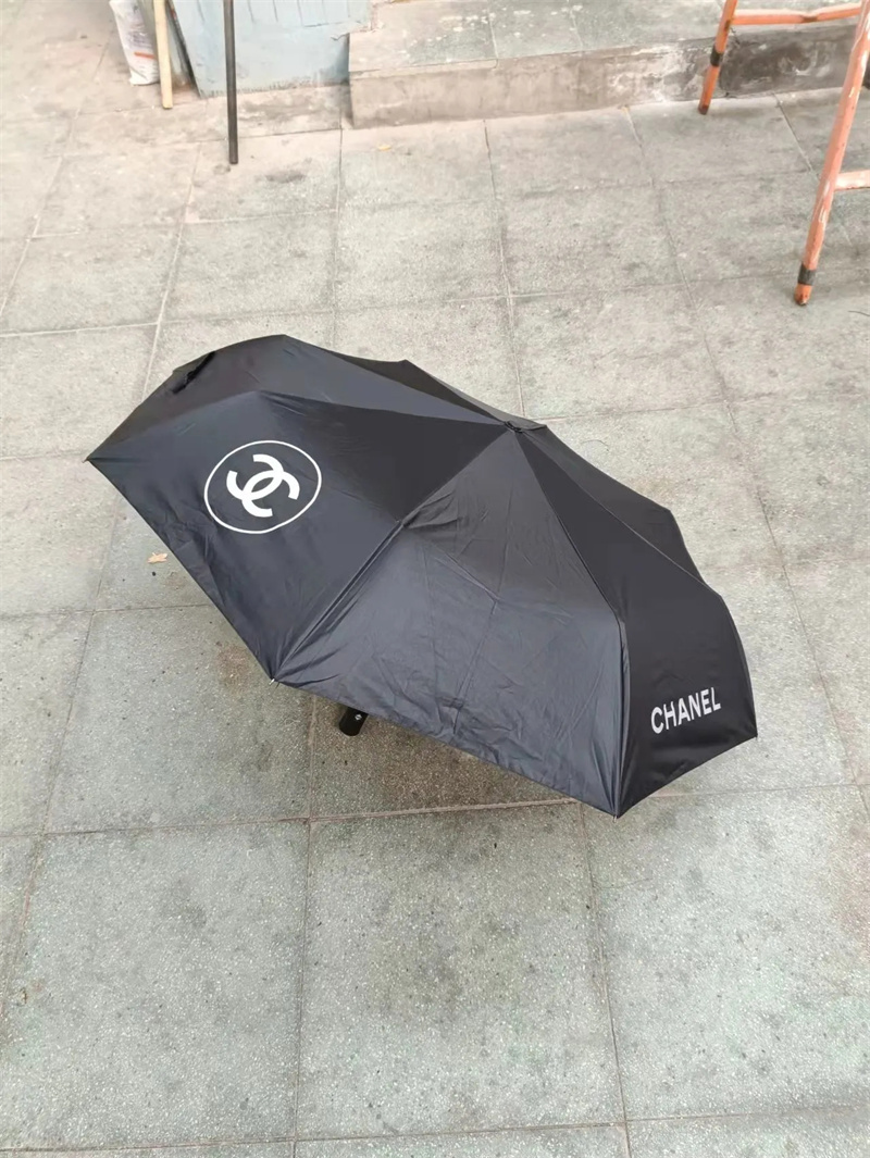 ハイブランド Chanel 雨傘 シャネル 折り畳み式傘レディース日傘 UV