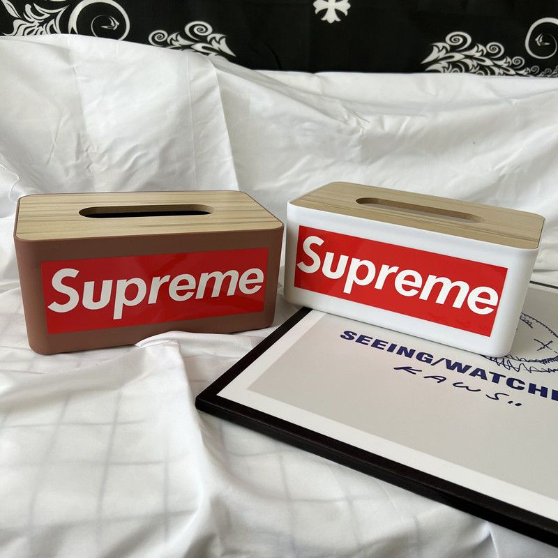 シュプリーム ティッシュボックス おしゃれ 個性 Supreme ポケット