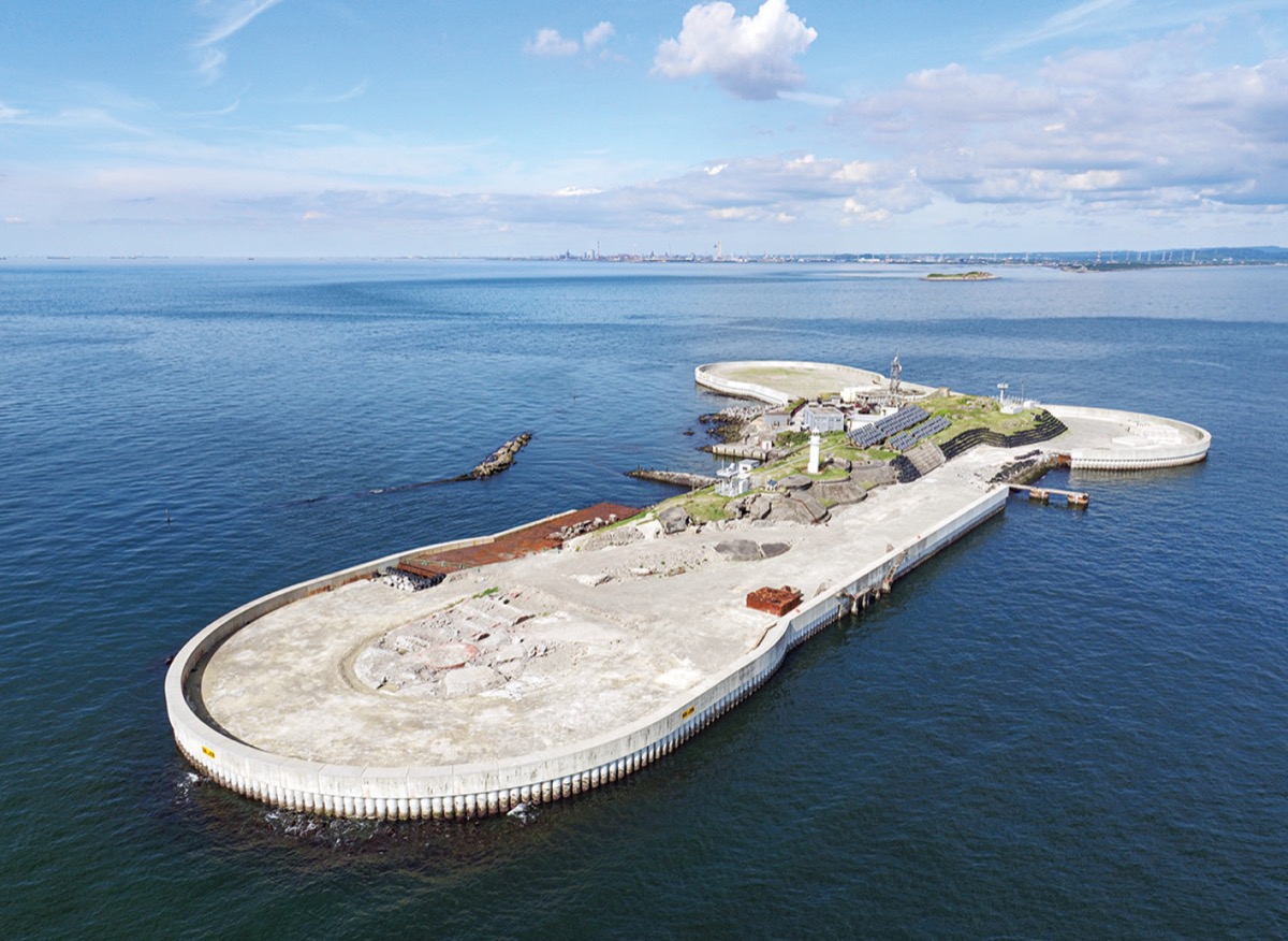 第二海堡上陸見学ツアー 人工島要塞を見る・知る 横須賀市民限定で