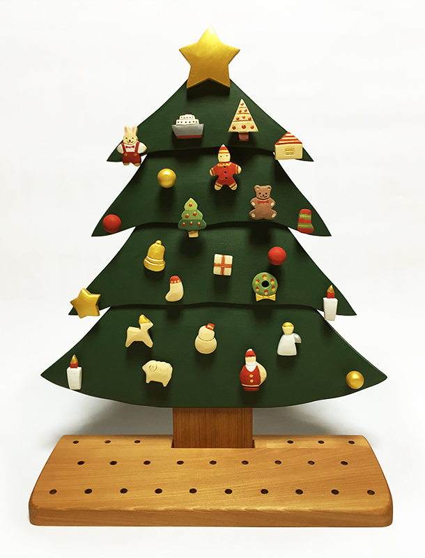 里の木のおもちゃ みのる」(里のみのる工房)|「木のアドベントカレンダー」