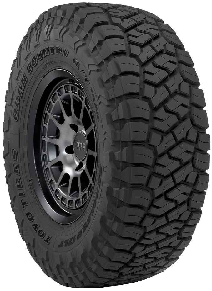 The Open Country R/T Trail is an On/Off-Road Rugged Terrain Tire