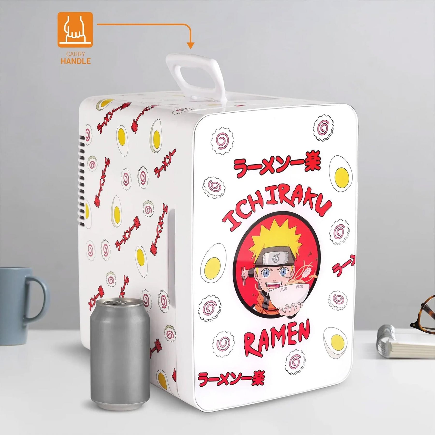 Naruto Ichiraku Ramen 6L Mini Fridge | Free Shipping