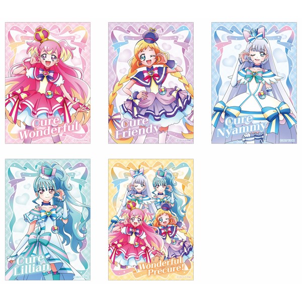 ブロマイド5枚セット(わんだふるぷりきゅあ！)【映画キミとアイドル