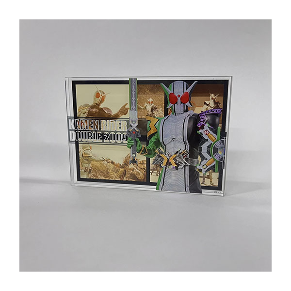 最終フォームレイヤードアクリルブロック【仮面ライダーW サイクロン