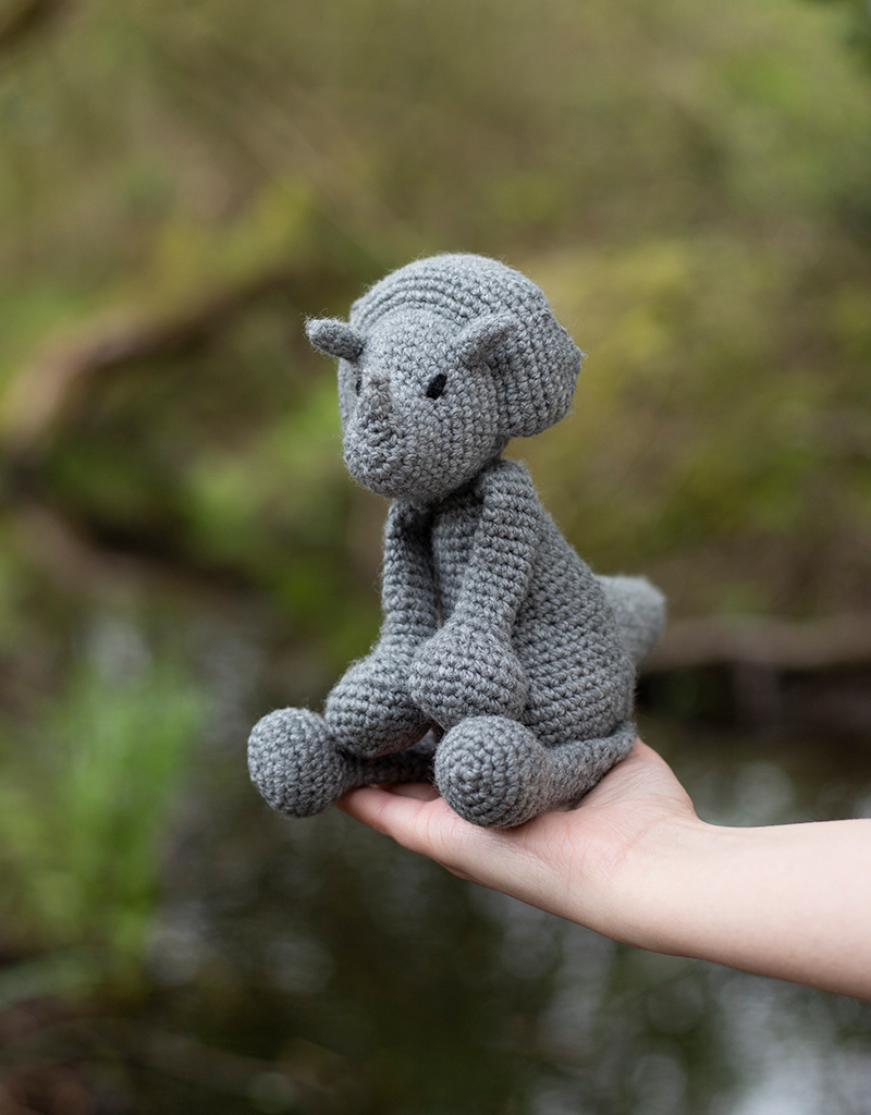 Triceratops Crochet Dinosaur Kit | TOFT