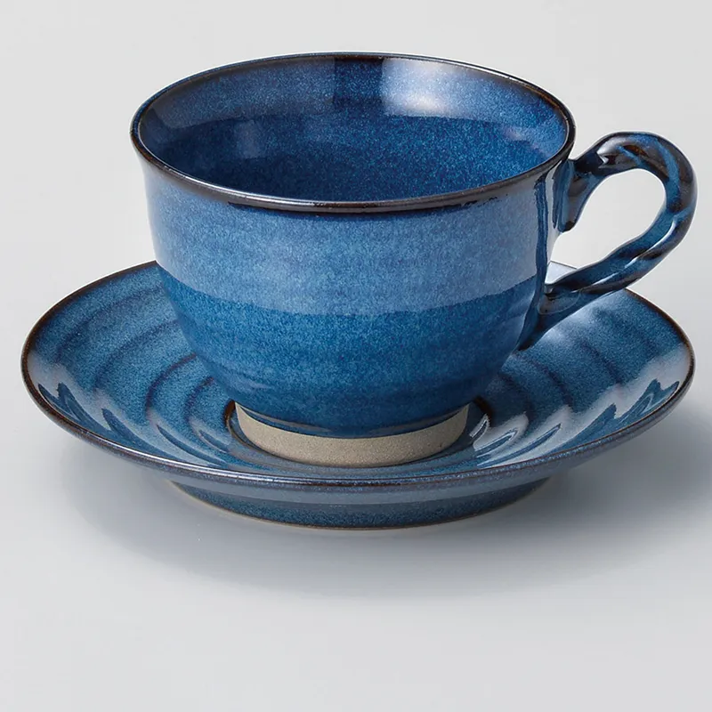 なまこ縄手コーヒーカップのみ(和風コーヒーカップ)|食器通販の陶磁庵