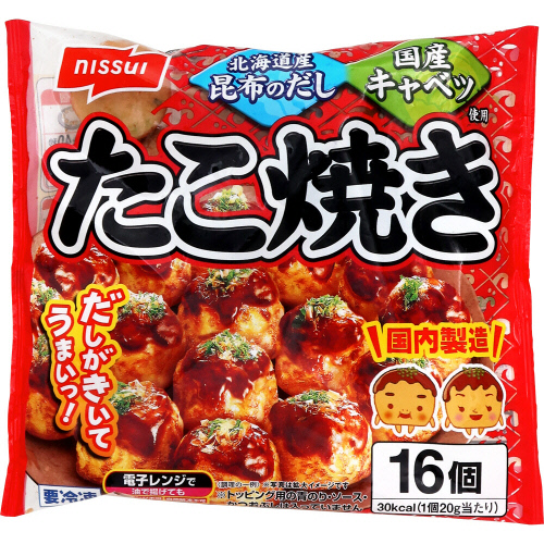 ニッスイ たこ焼き 16個入【冷凍食品】: ネットスーパー｜トキハ