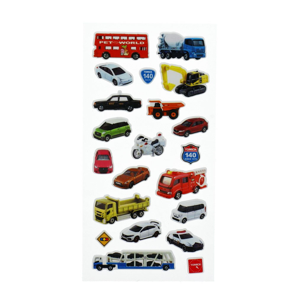 トミカ シールがいっぱい 商品のネットカタログ - おもちゃ 卸 の