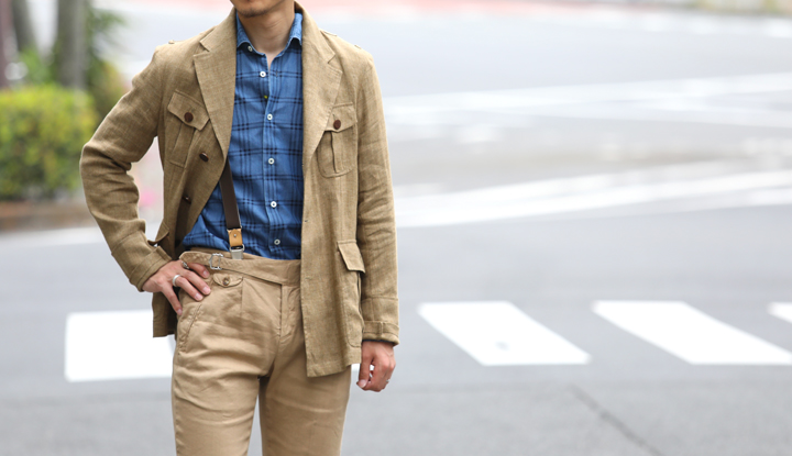 名門LARDINIの話題作「サファリジャケット」を検証してみると見えて