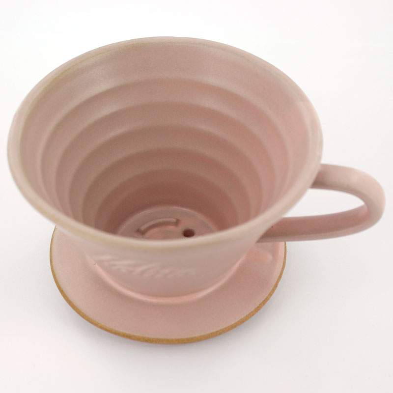 Kalita カリタ MI185 ウェーブドリッパー フラミンゴ 2-4cup用 美濃焼