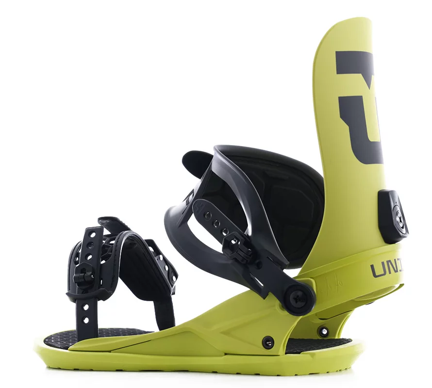 Union Strata Snowboard Bindings (Closeout) 2025 - acid green | Tactics