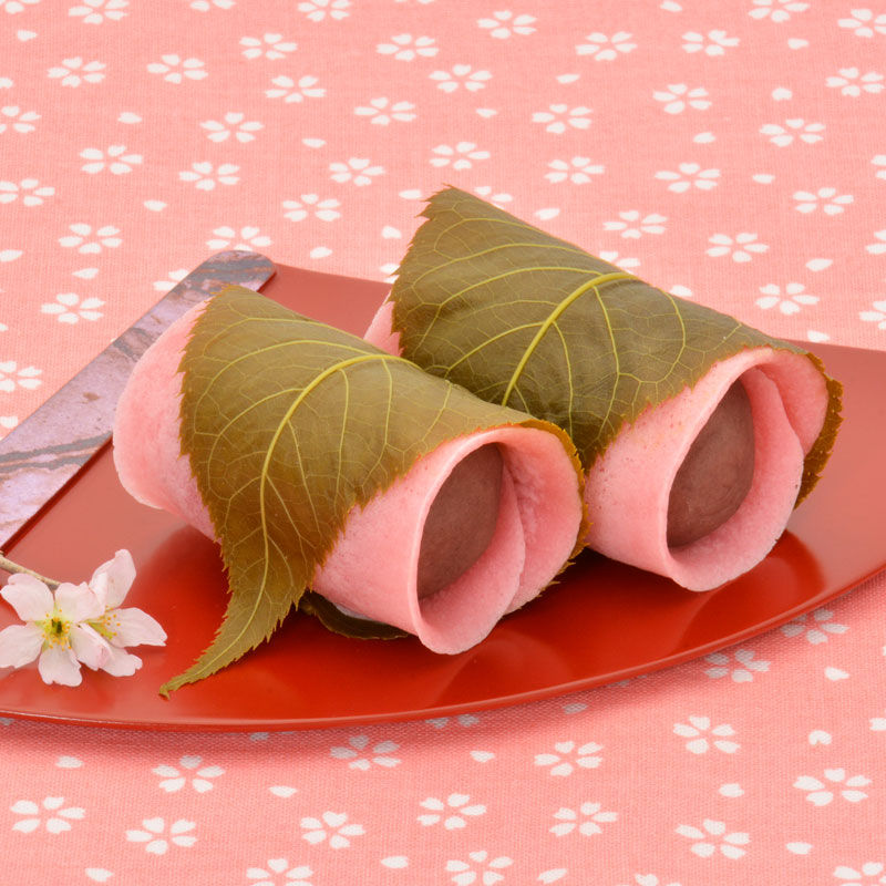 6個 桜餅（長命寺）【双松庵唯七 公式本店】