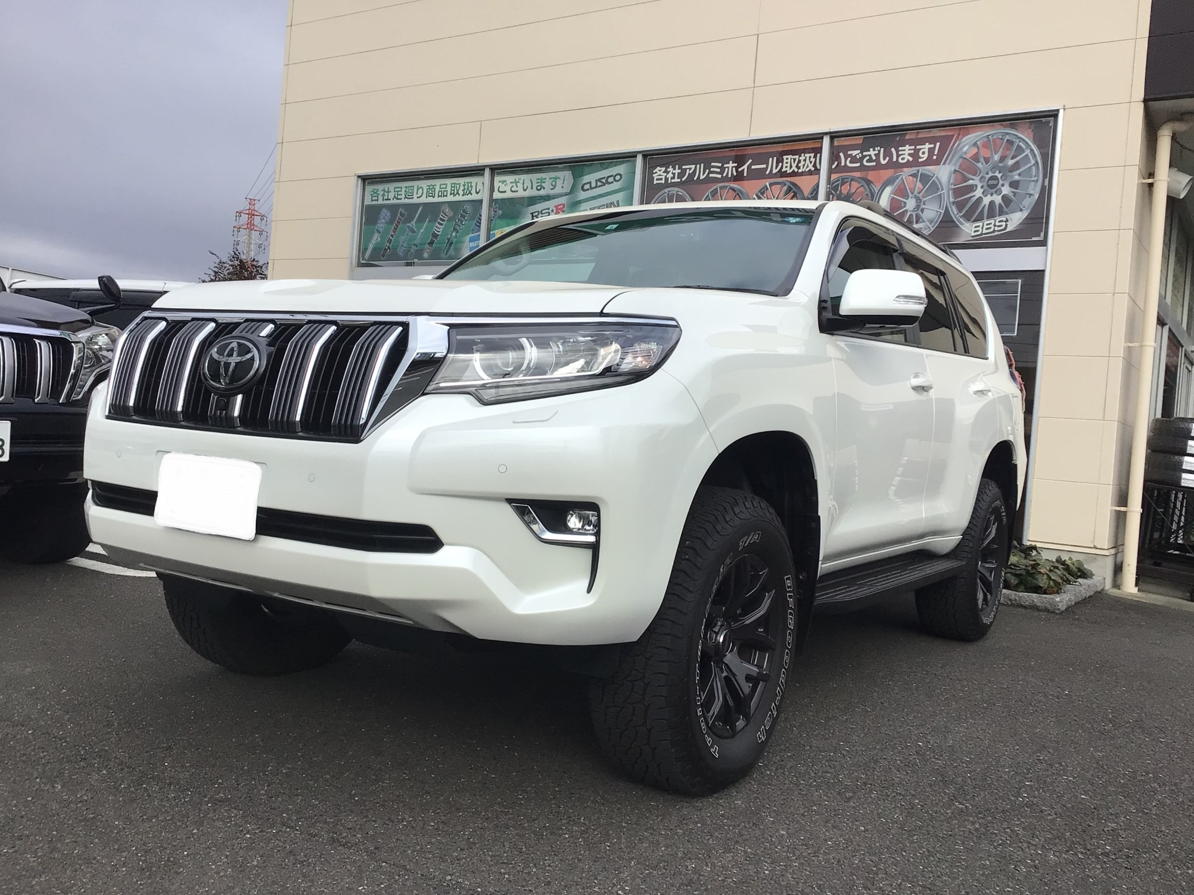 JAOS（ジャオス）BATTLEZ リフトアップスプリング Ti-W の取付作業