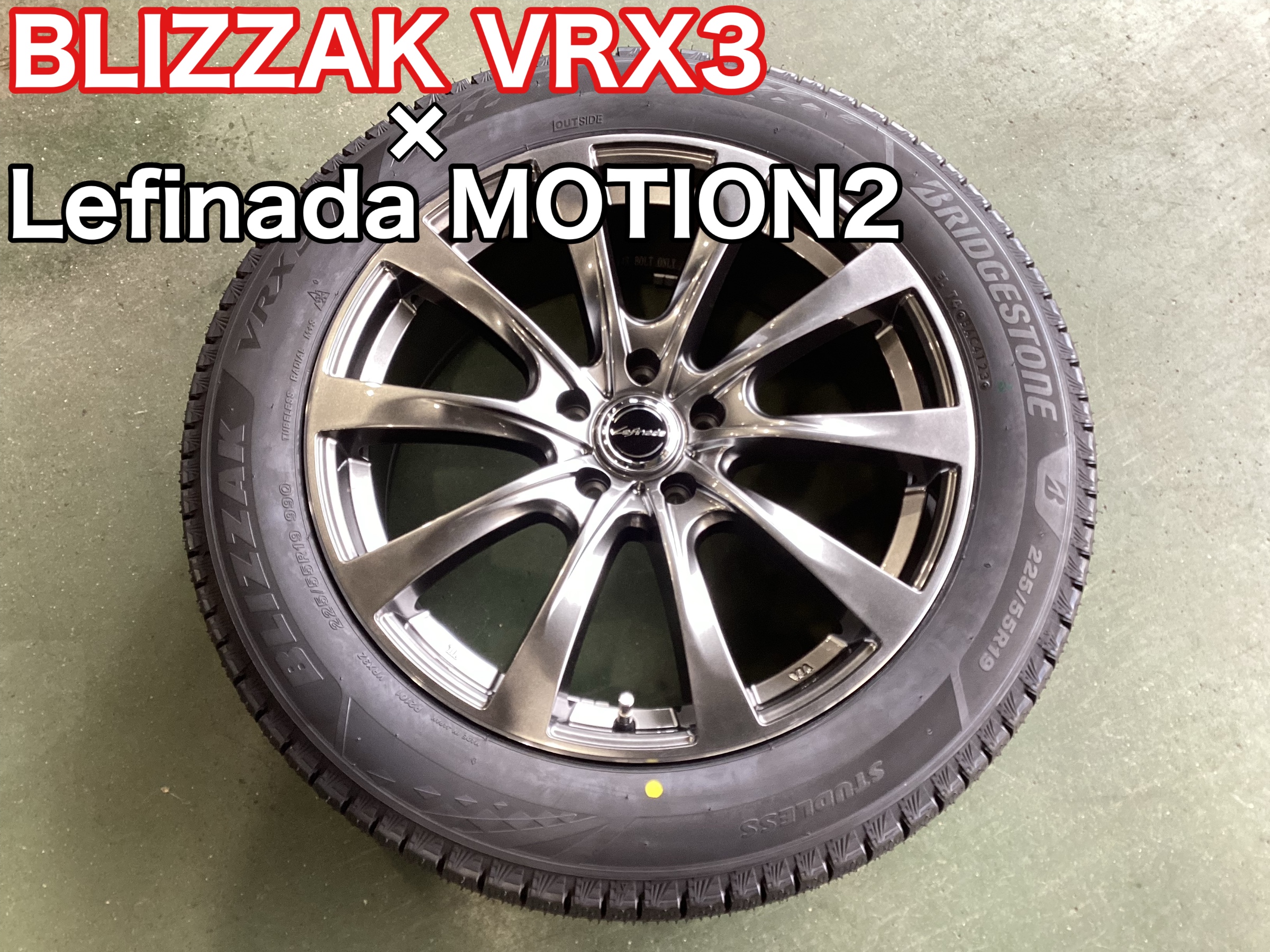 再掲】クラウンクロスオーバー 純正ボルト対応！19インチスタッドレス