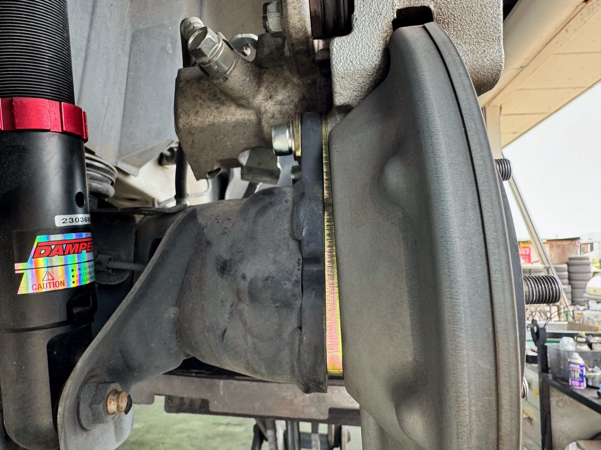 スイスポ ZC33S リアキャンバーシム取付！ | 店舗おススメ情報