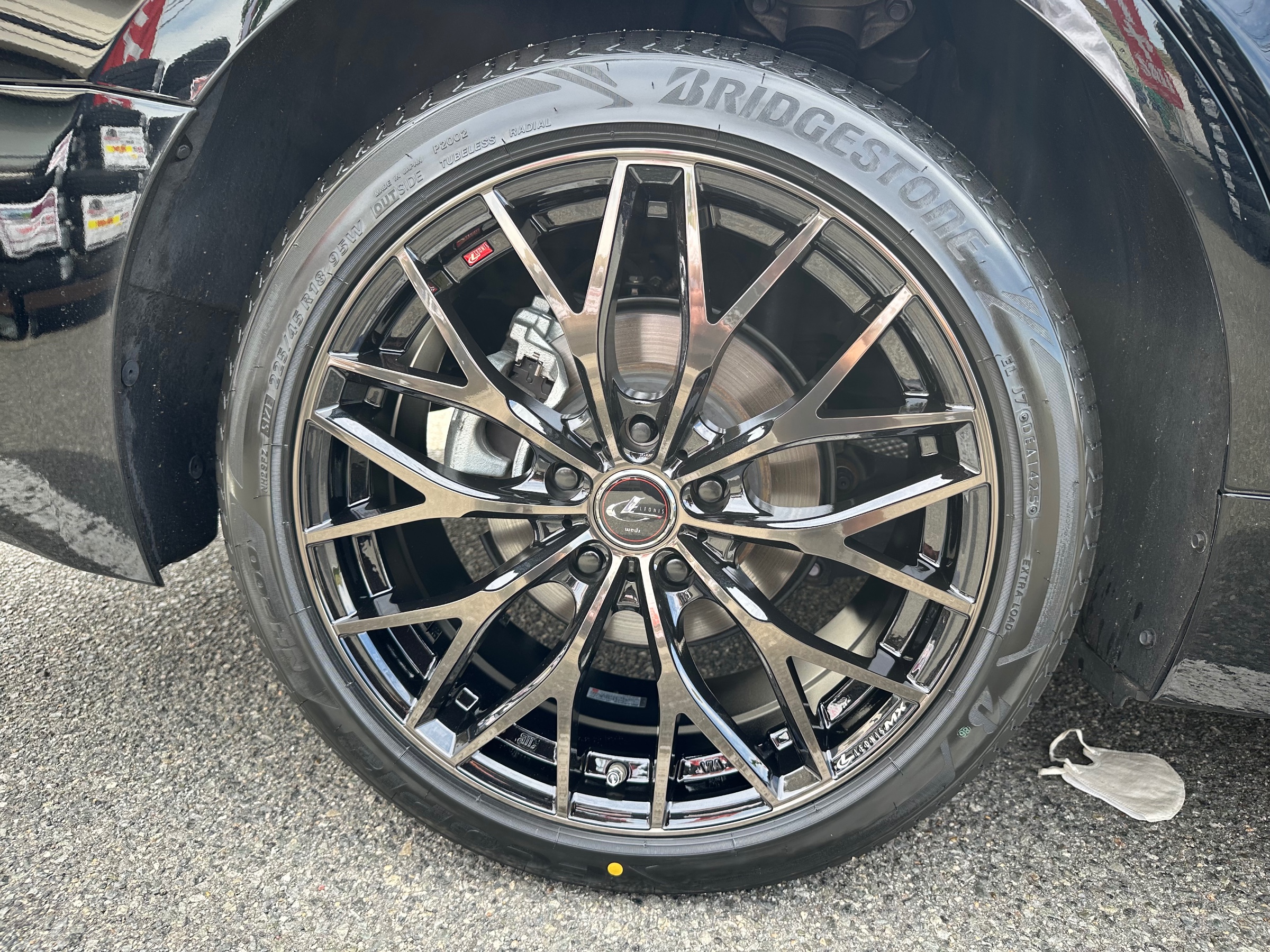 weds LEONIS MX PBMC/TIカラー【カムリ AXVH70】装着☆ | 店舗おススメ