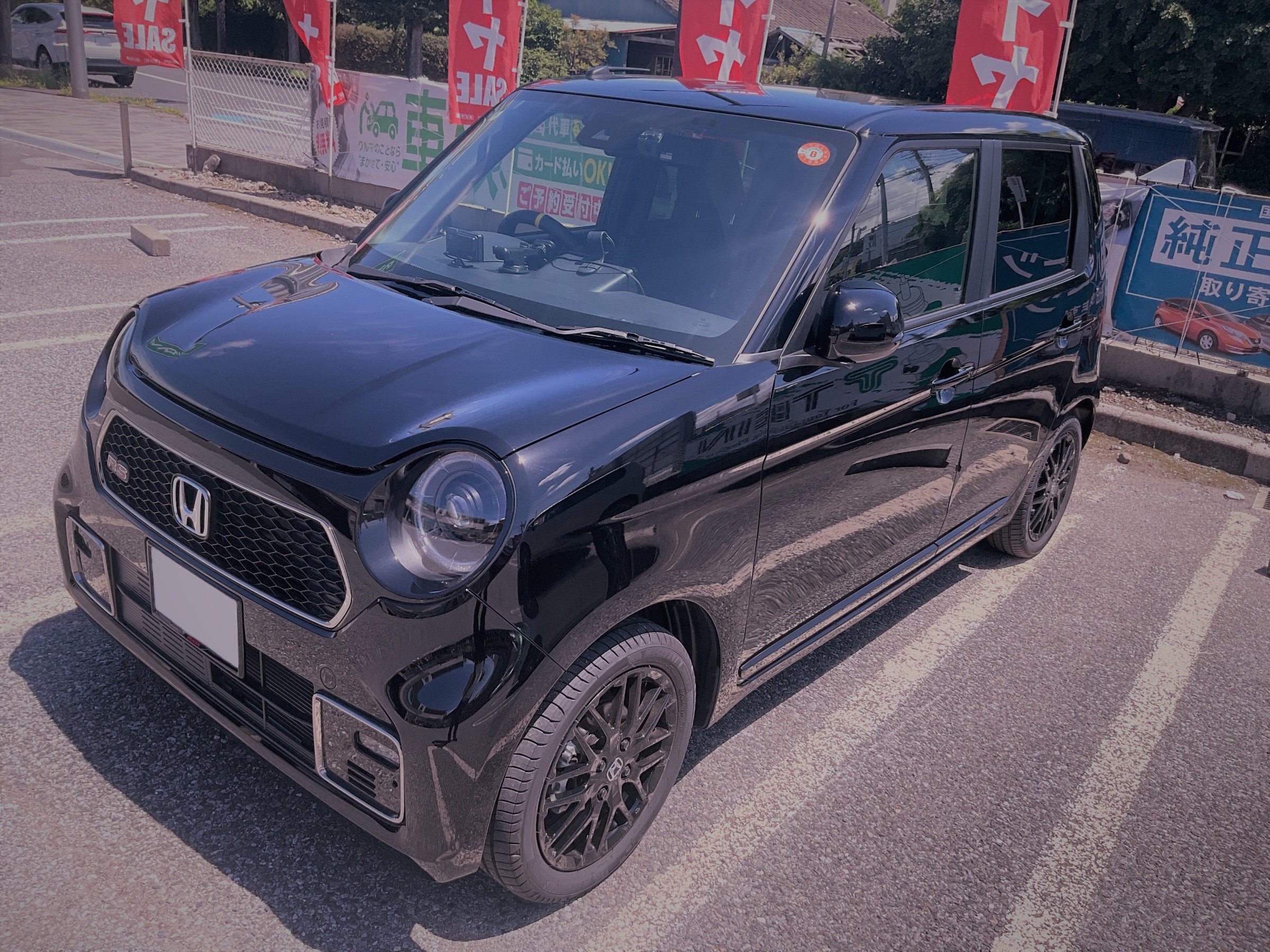 ホンダJG3型N-ONE RS、ダウンサスとショックアブソーバーセットのお