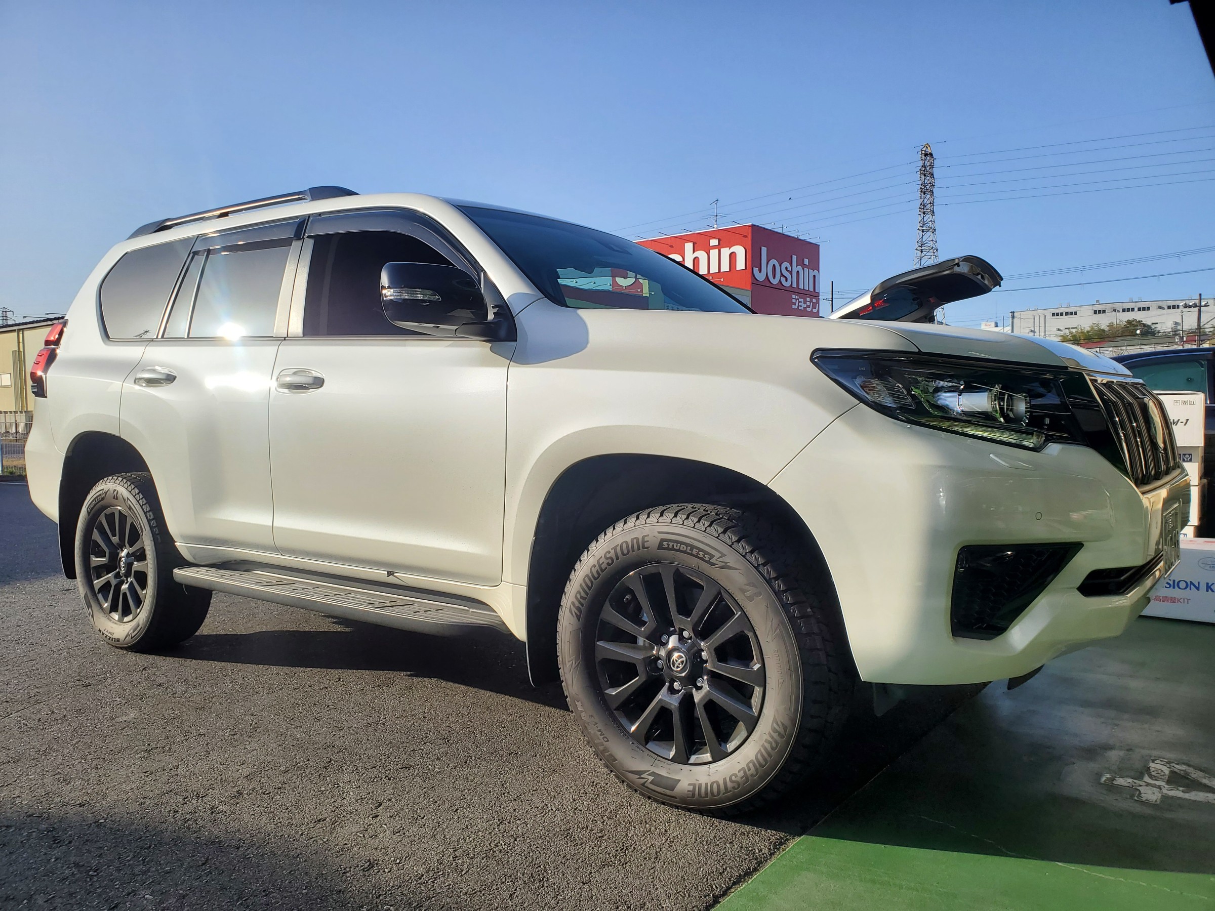 プラド150系後期ブラックエディション タイヤホイールセット | 店舗お