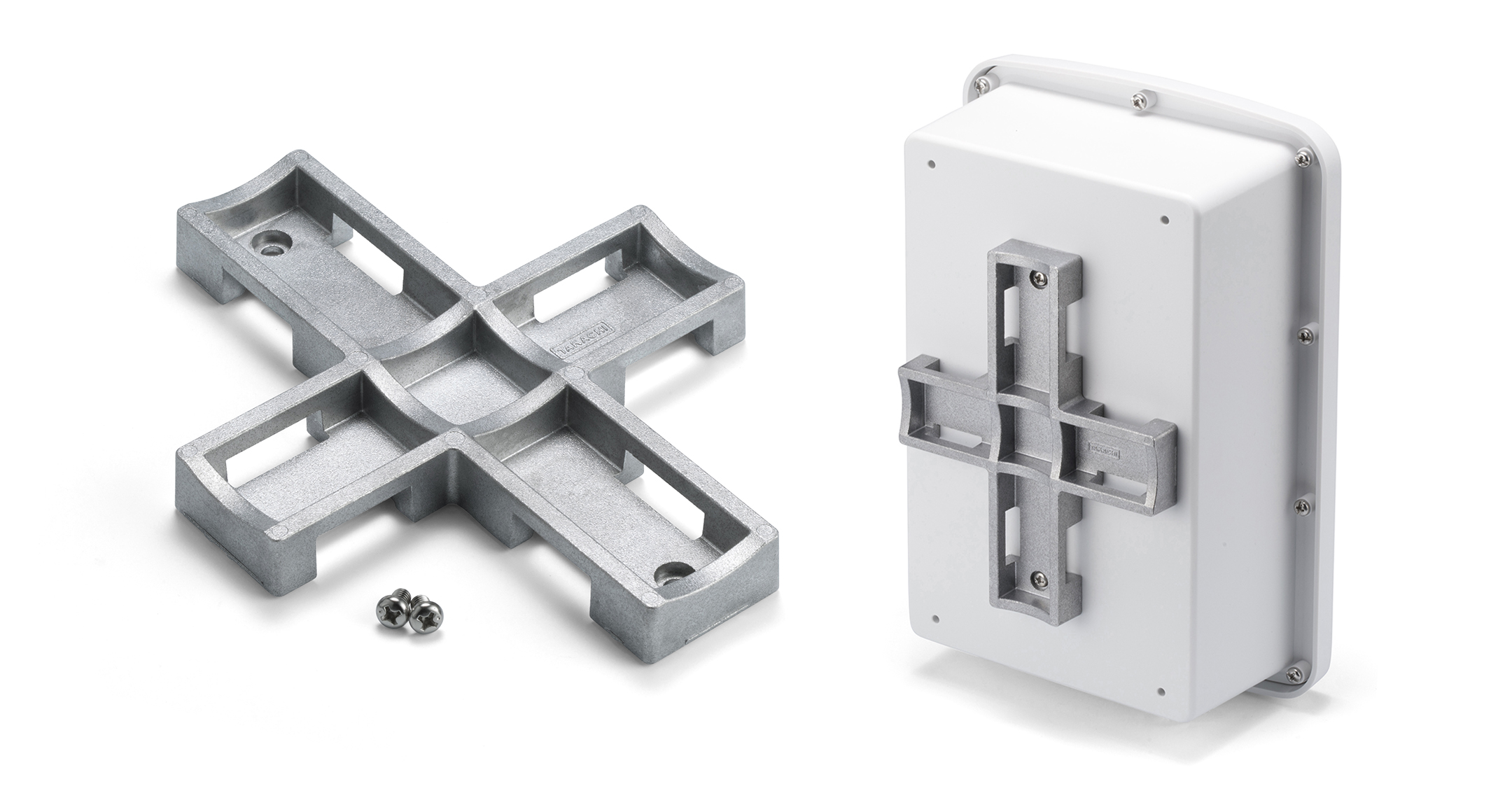 WG・WGPC・WGVシリーズ用アルミ製ポールマウントブラケット | 製品情報