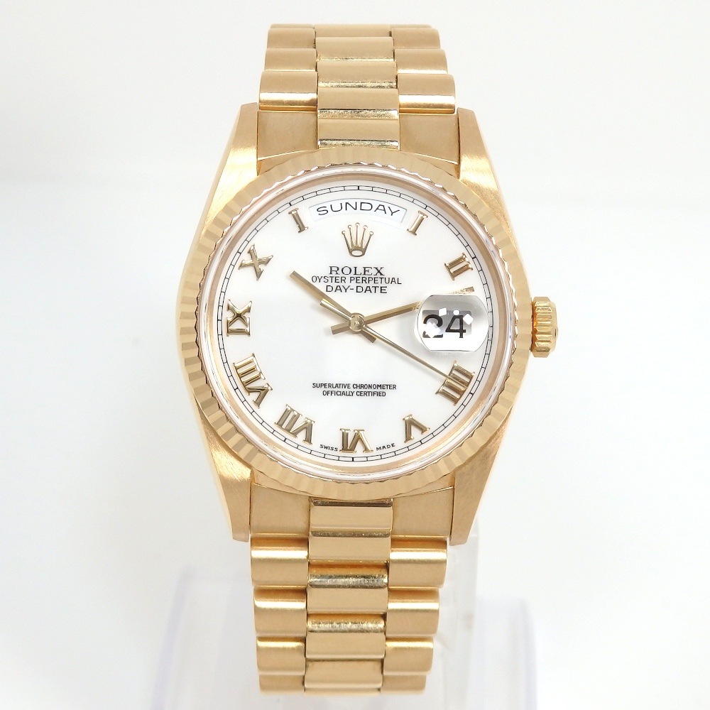 ROLEX ロレックス デイデイト メンズ YG金無垢 18238 買取 - 神戸の