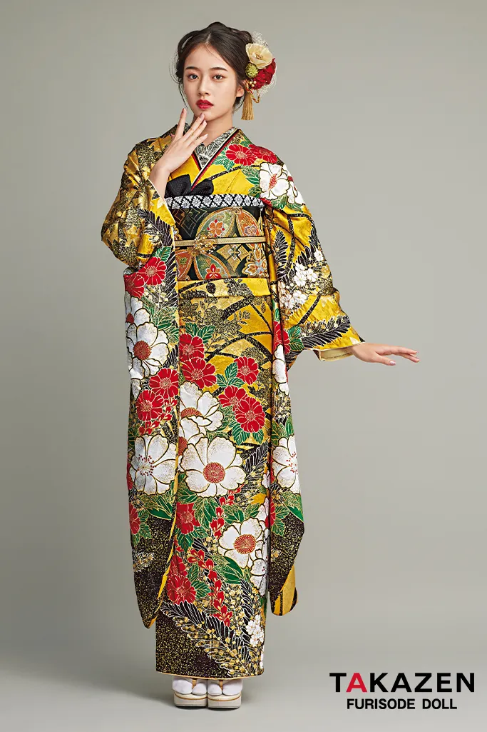 プレミアム古典💛絞りが特徴的な高級振袖〜滝泰〜｜成人式振袖・卒業式