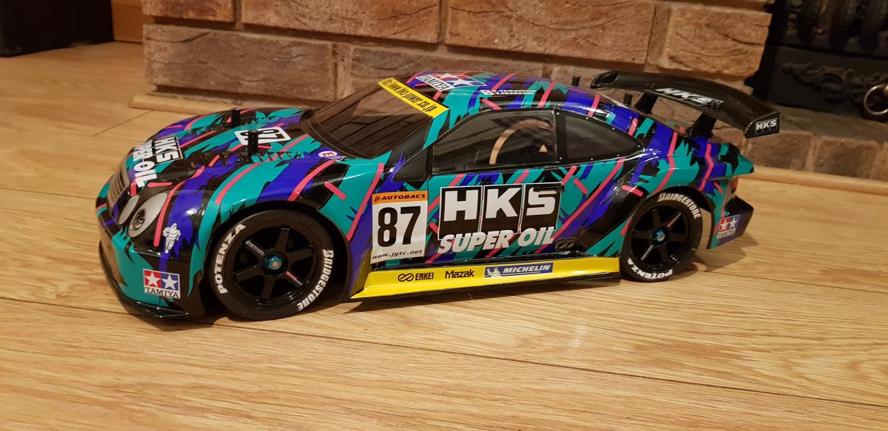 58291: HKS CLK from Dazza1 showroom, rare hks clk - Tamiya RC