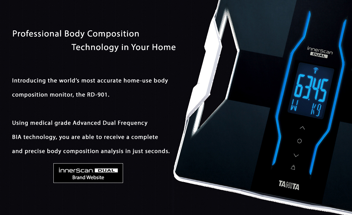 RD-901 Tanita InnerScan Dual Frequency Body Composition Monitor