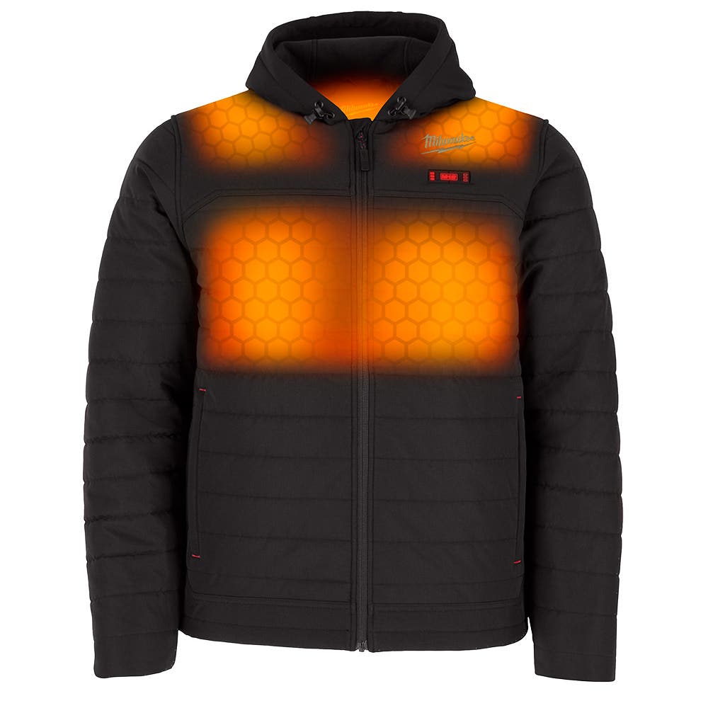 Milwaukee M12™ Heated AXIS™ Jacket Kit, Black, Size XL, M102B-21XL
