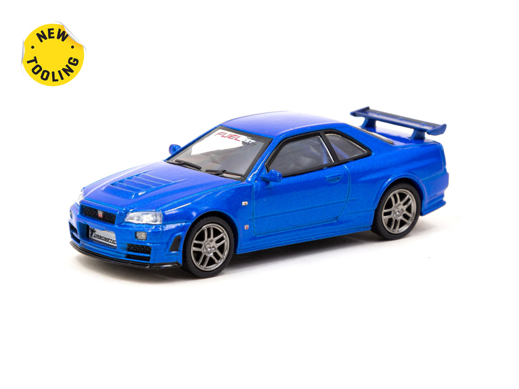 Schuco X Tarmac Works 1/64 Nismo R34 GT-R Z-tune FuelFest Tokyo 2023 -