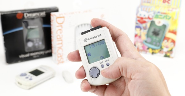 ミニゲームも遊べたドリームキャスト用メモリーカード「ビジュアル