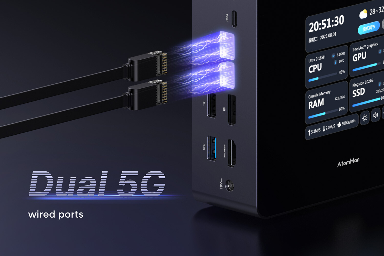 MINISFORUM Announces AtomMan X7 Ti The World's First Intel Ultra 9