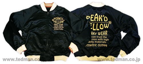 PYSK-1008 | スカジャン | PEAK'D YELLOW