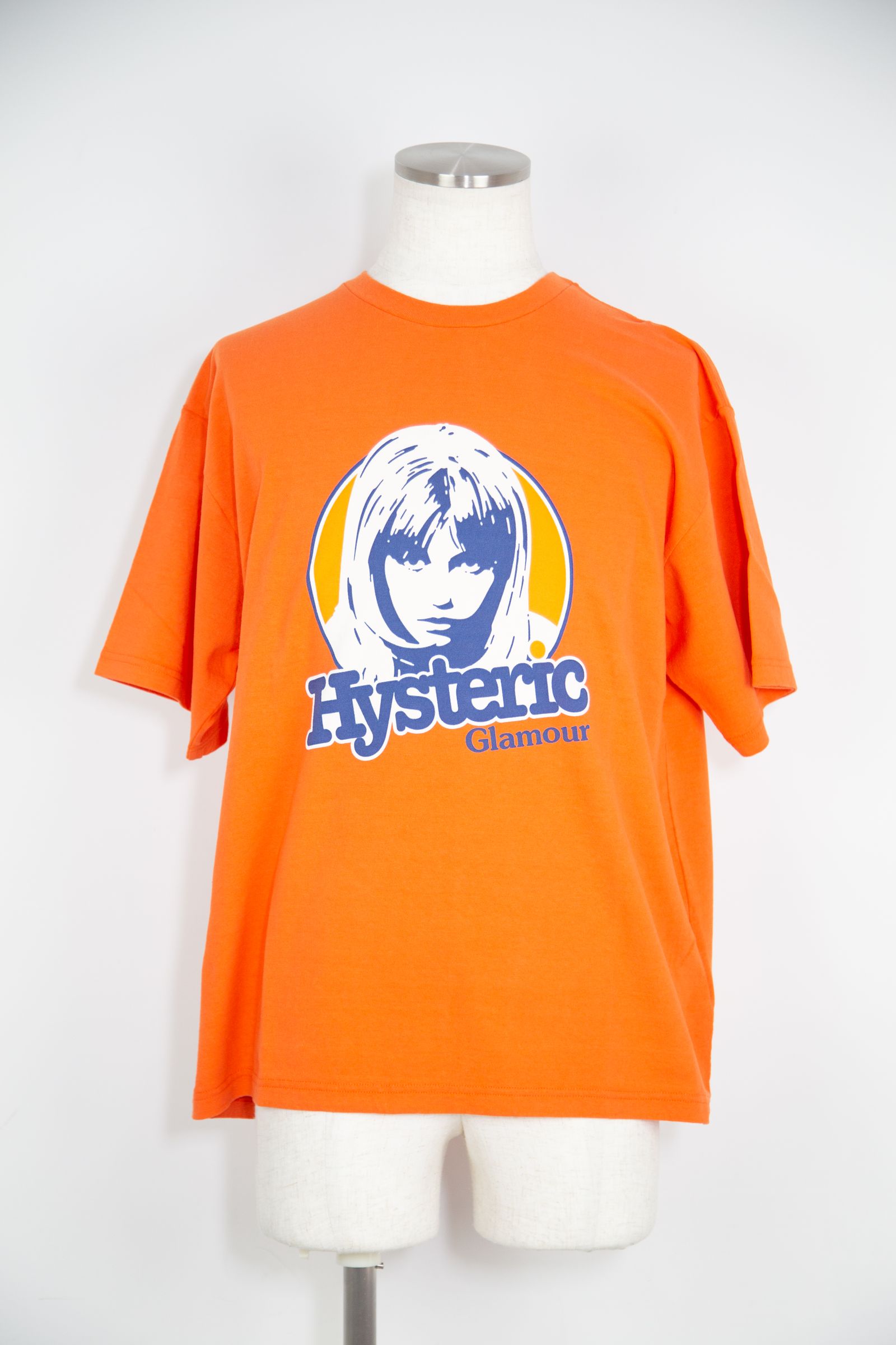 HYSTERIC GLAMOUR - GOOD VIBRATION Tシャツ / オレンジ | Tempt