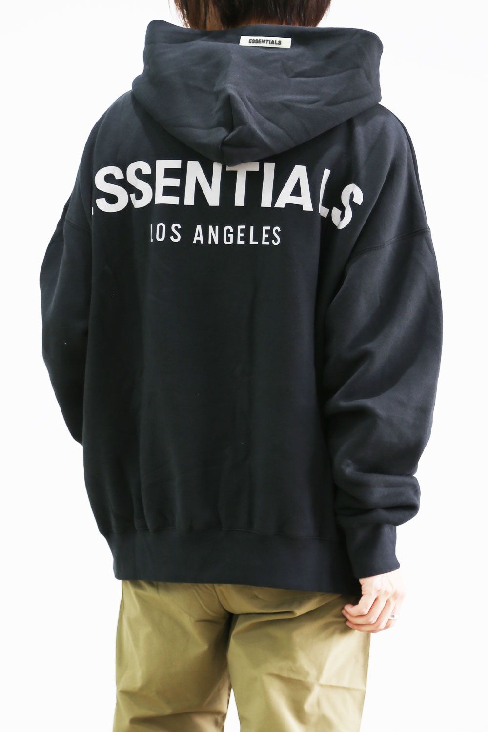 FOG ESSENTIALS - 【LA限定】PULLOVER HOODIE REFLECTOR / ブラック