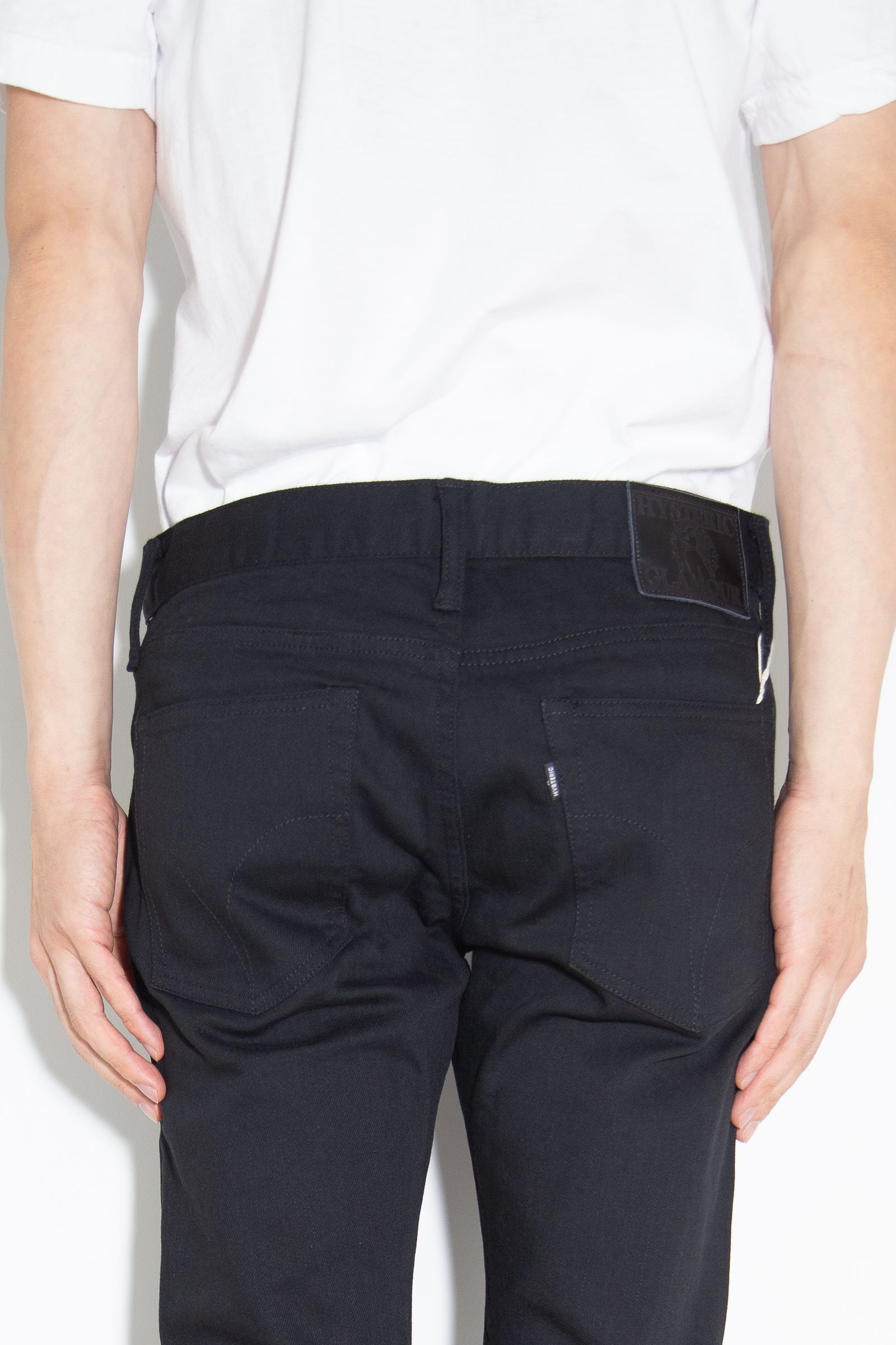 HYSTERIC GLAMOUR - 【人気定番商品】 ブラックデニムスリムパンツ