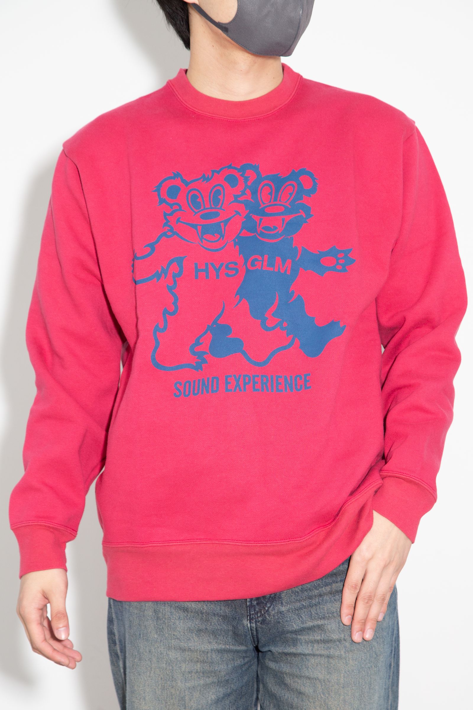 HYSTERIC GLAMOUR - FIRE BEAR PARTY スウェット / ピンク | Tempt