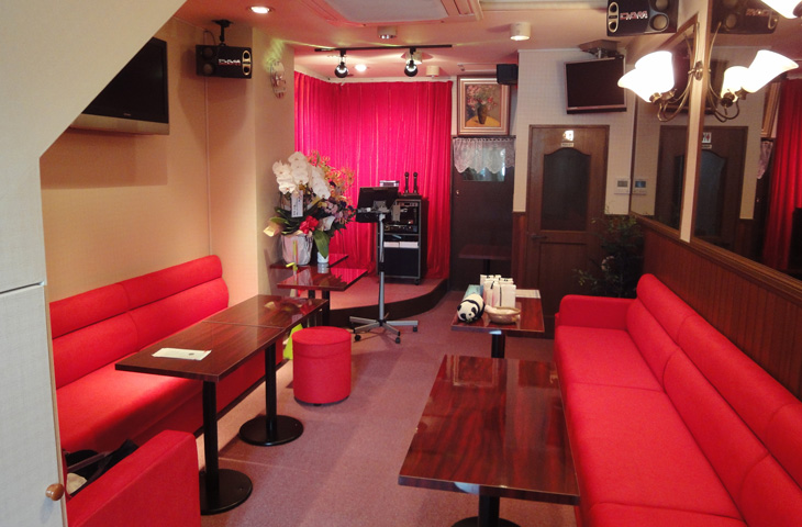 カラオケ喫茶 歌宴様｜納品例｜店舗家具