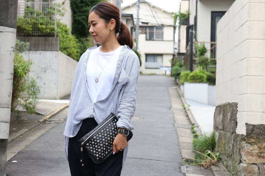 やっぱり定番が好き。JIMMY CHOO/スタースタッズクラッチバッグ入荷