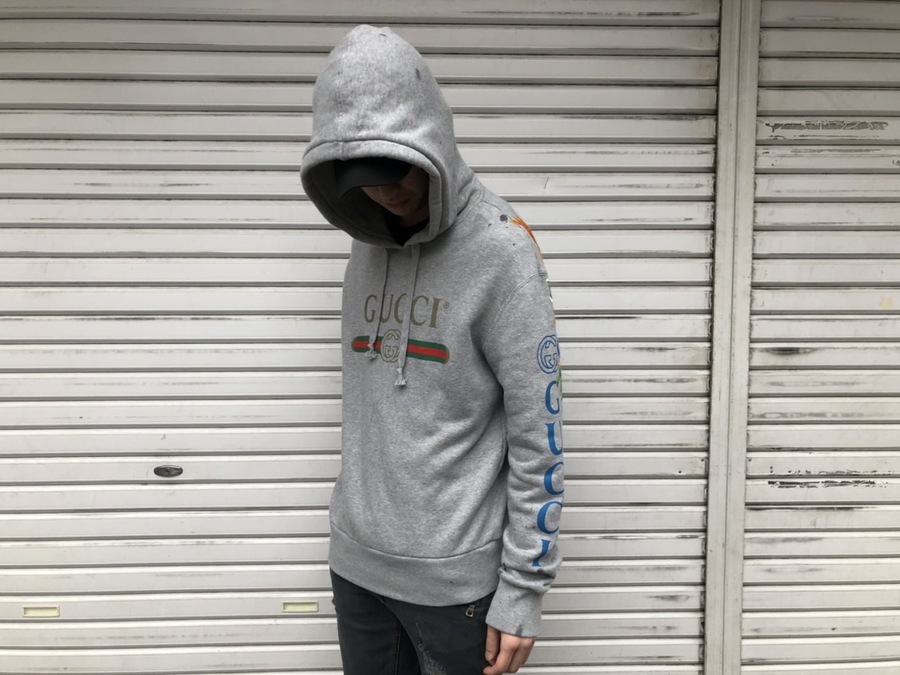 GUCCI / グッチ から18AWのドラゴン刺繍パーカーが入荷致しました