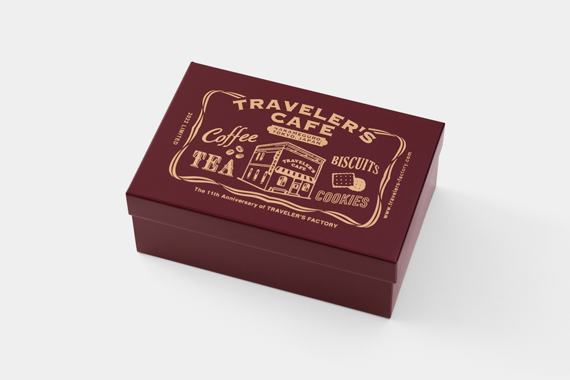 トラベラーズファクトリー11周年記念缶セット トラベラーズ