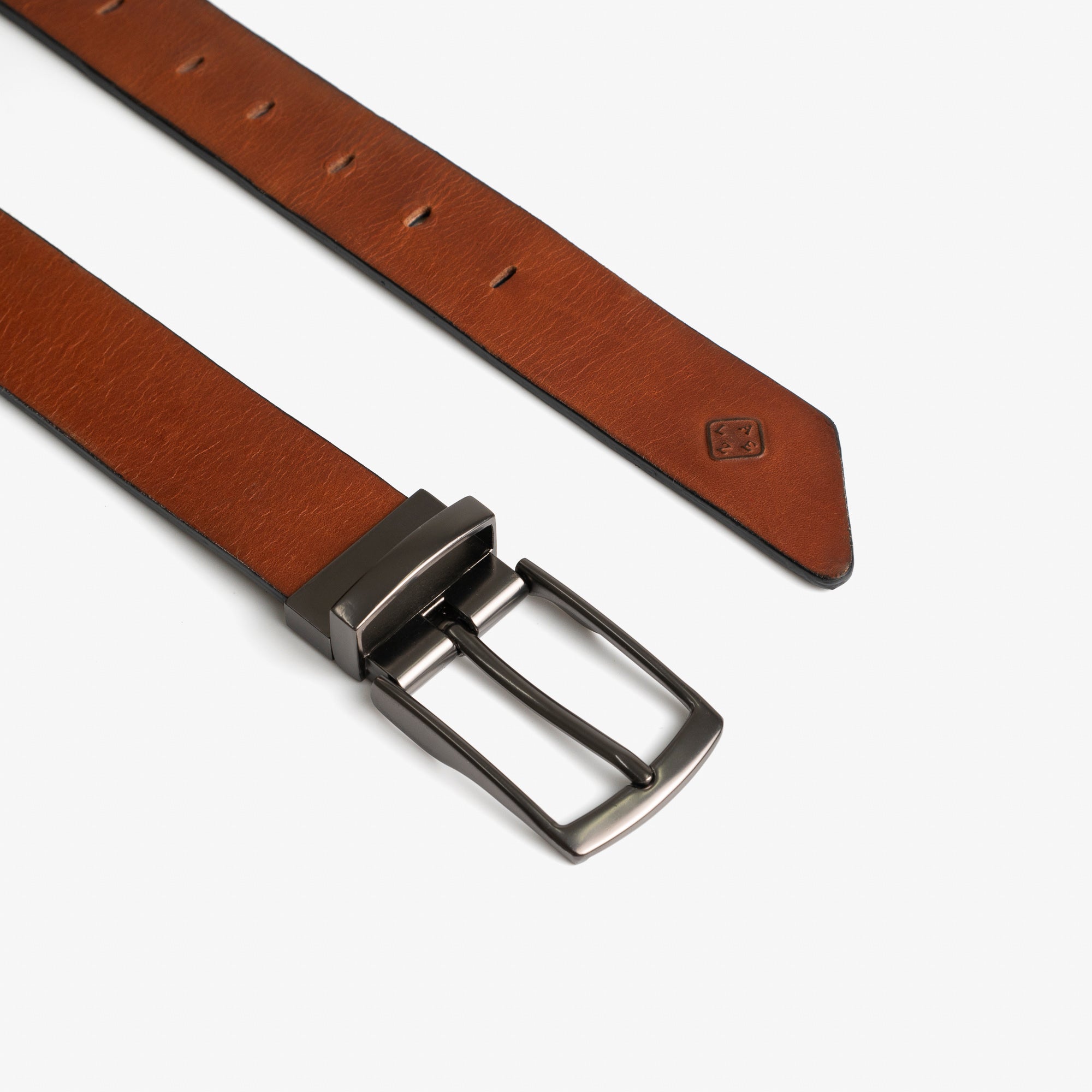 Reversible Leather Belt Black & Cognac – LAEZ