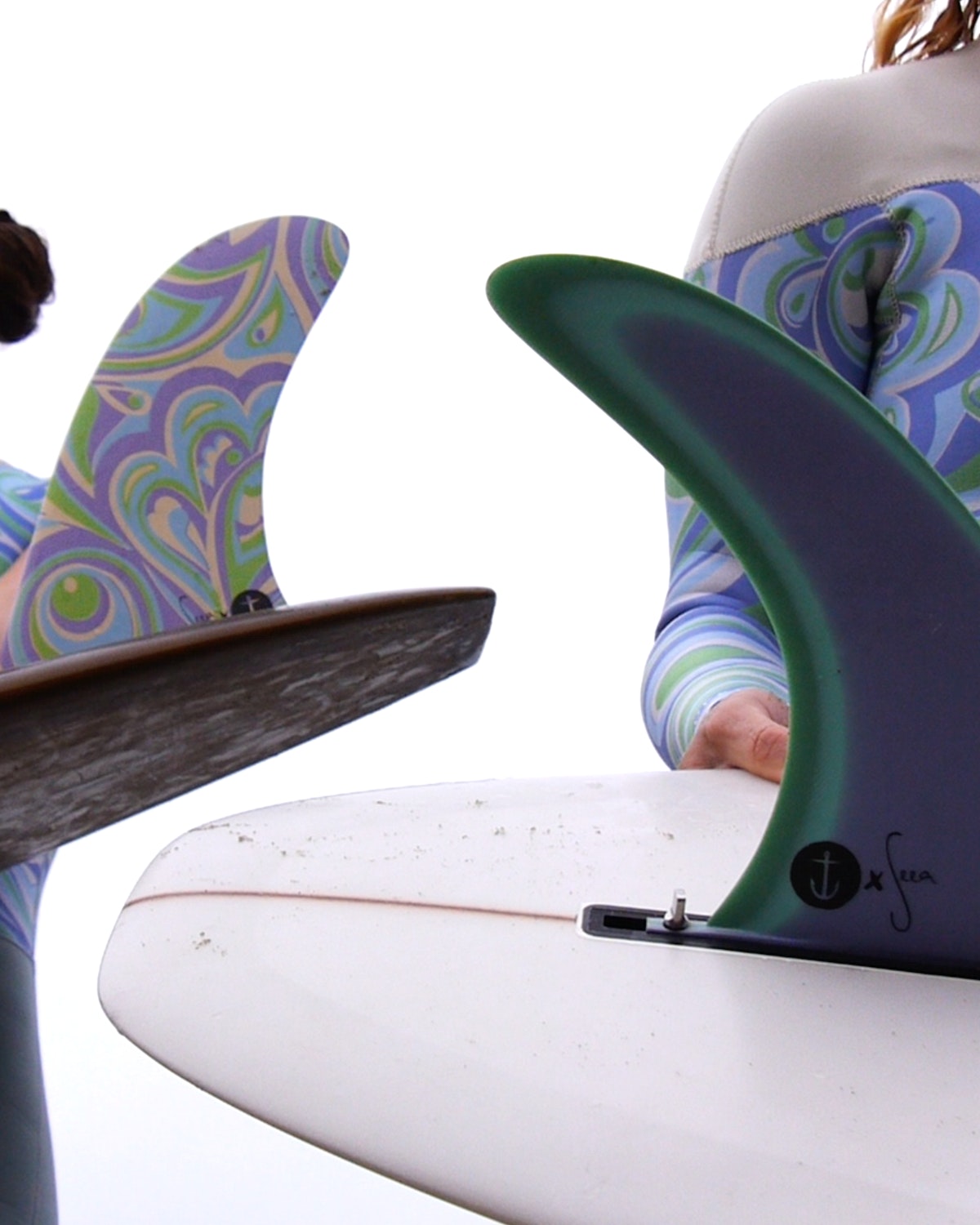 Seea x Captain Fin 9.5” Pivot Fin - Seea