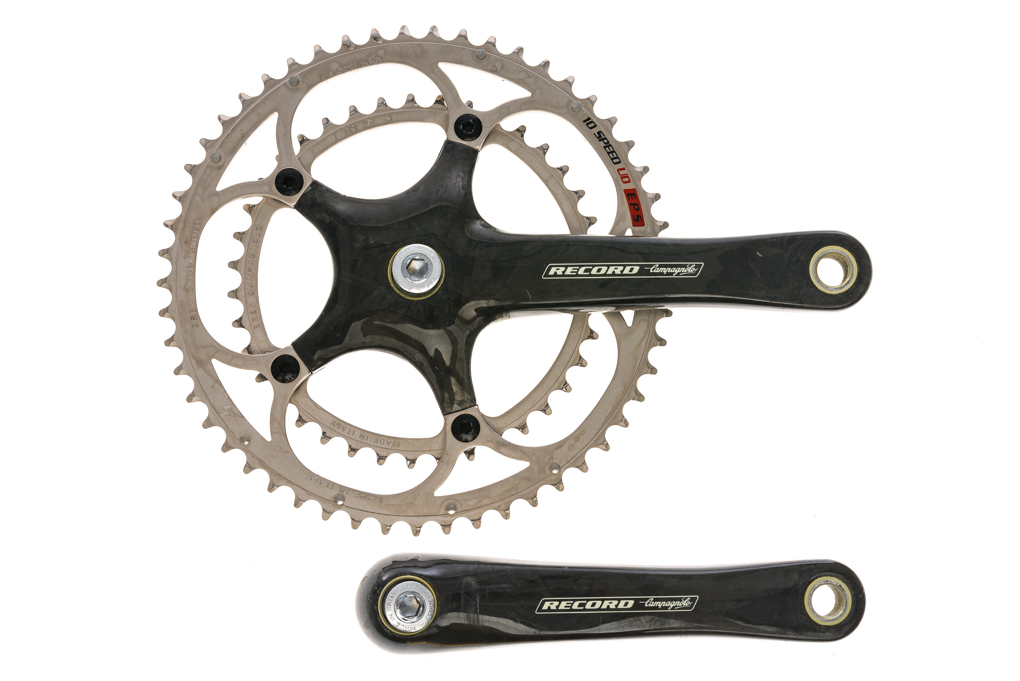 Campagnolo Record Crank Set 10 Speed 172.5mm 50/ | The Pro's Closet