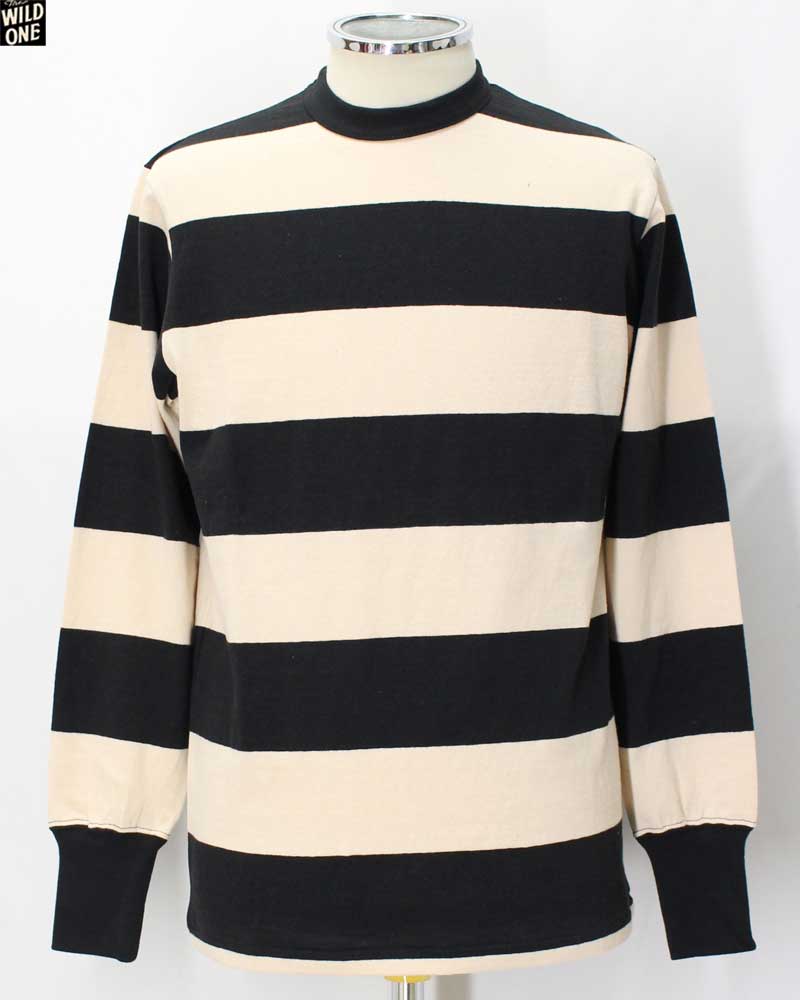 フリーホイーラーズ【ホリゾンタルストライプ（太ボーダー）長袖T